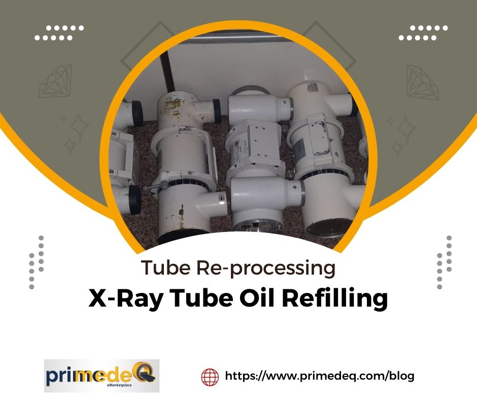 X-Ray tube oil refilling